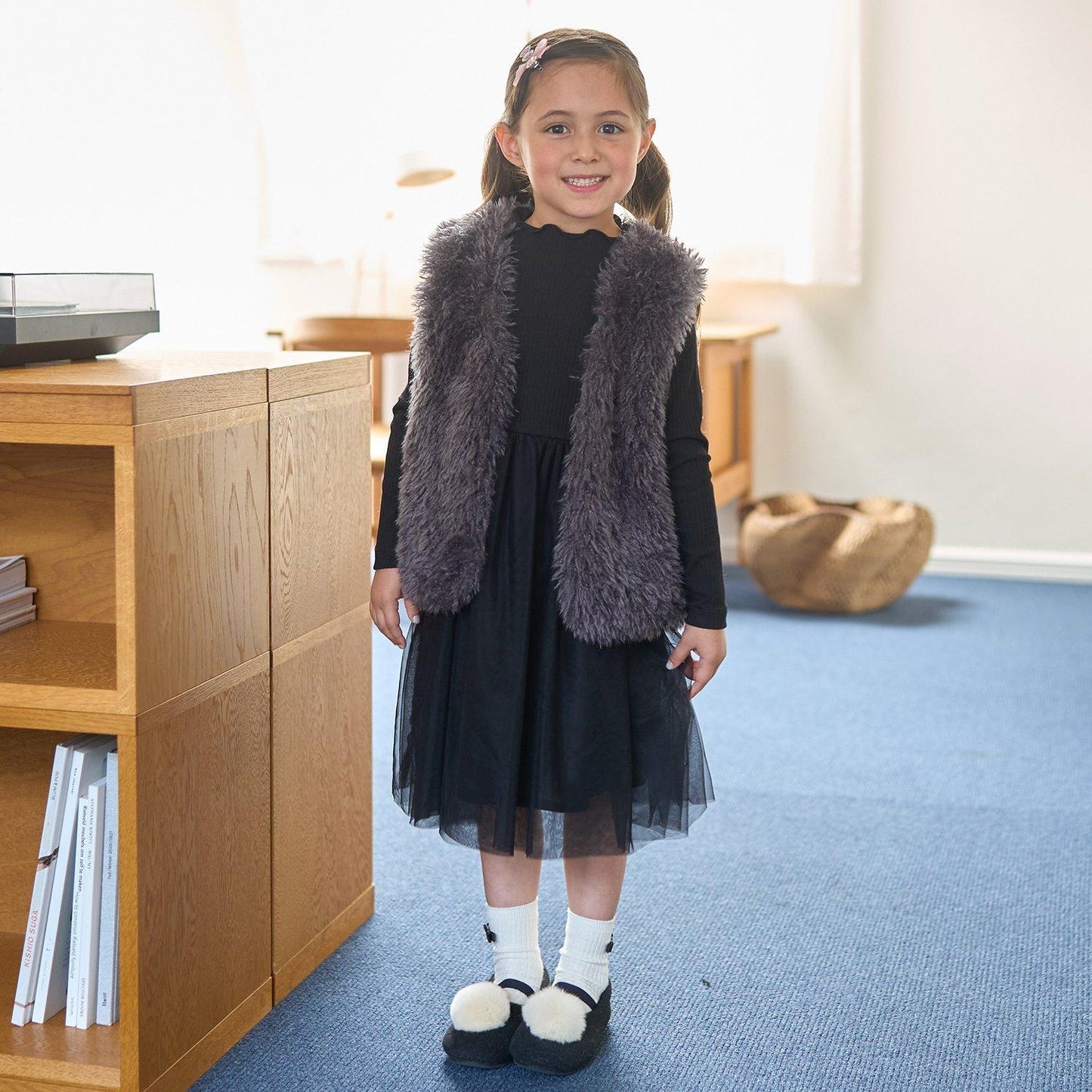 【蓬鬆柔軟】毛絨馬甲