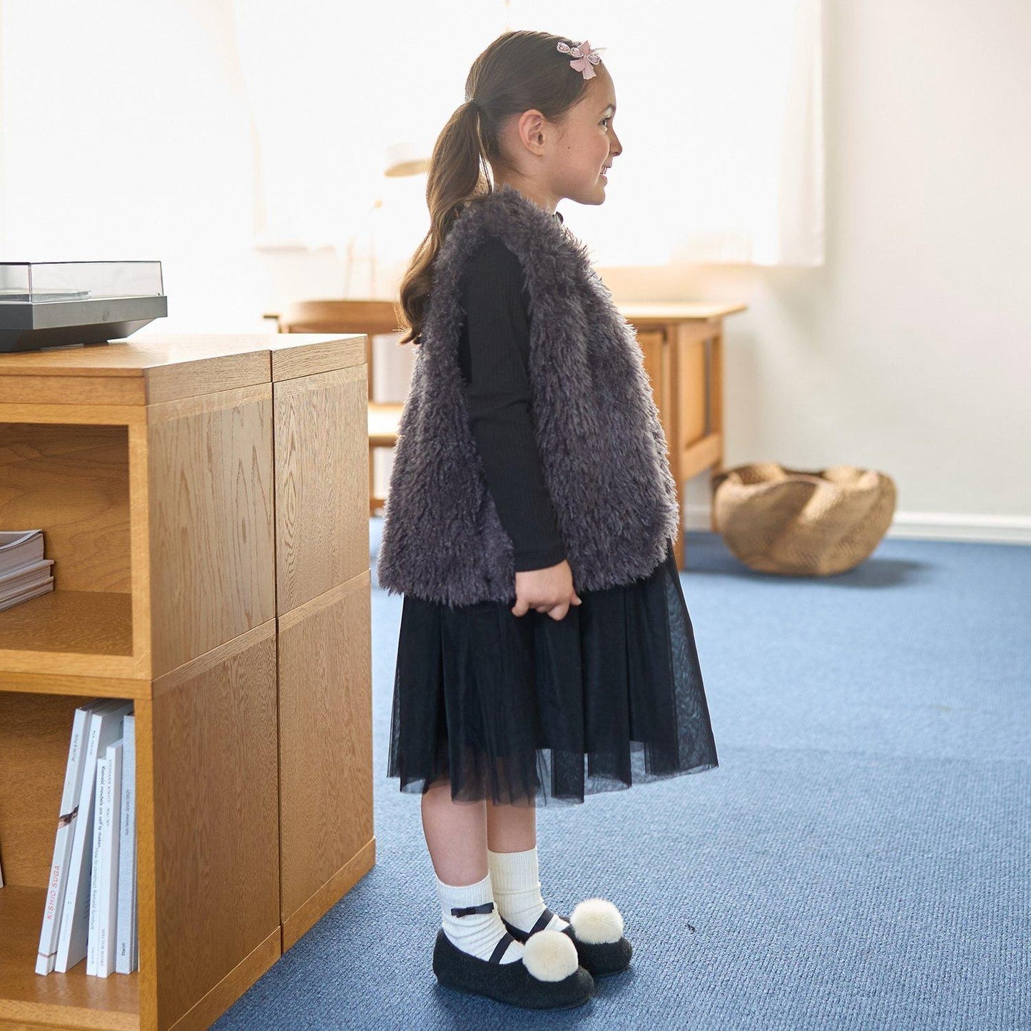 【蓬鬆柔軟】毛絨馬甲