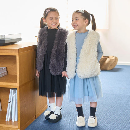 【蓬鬆柔軟】毛絨馬甲