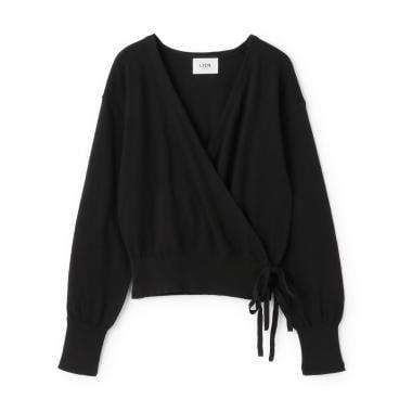 【芭蕾/連結】針織裹身上衣