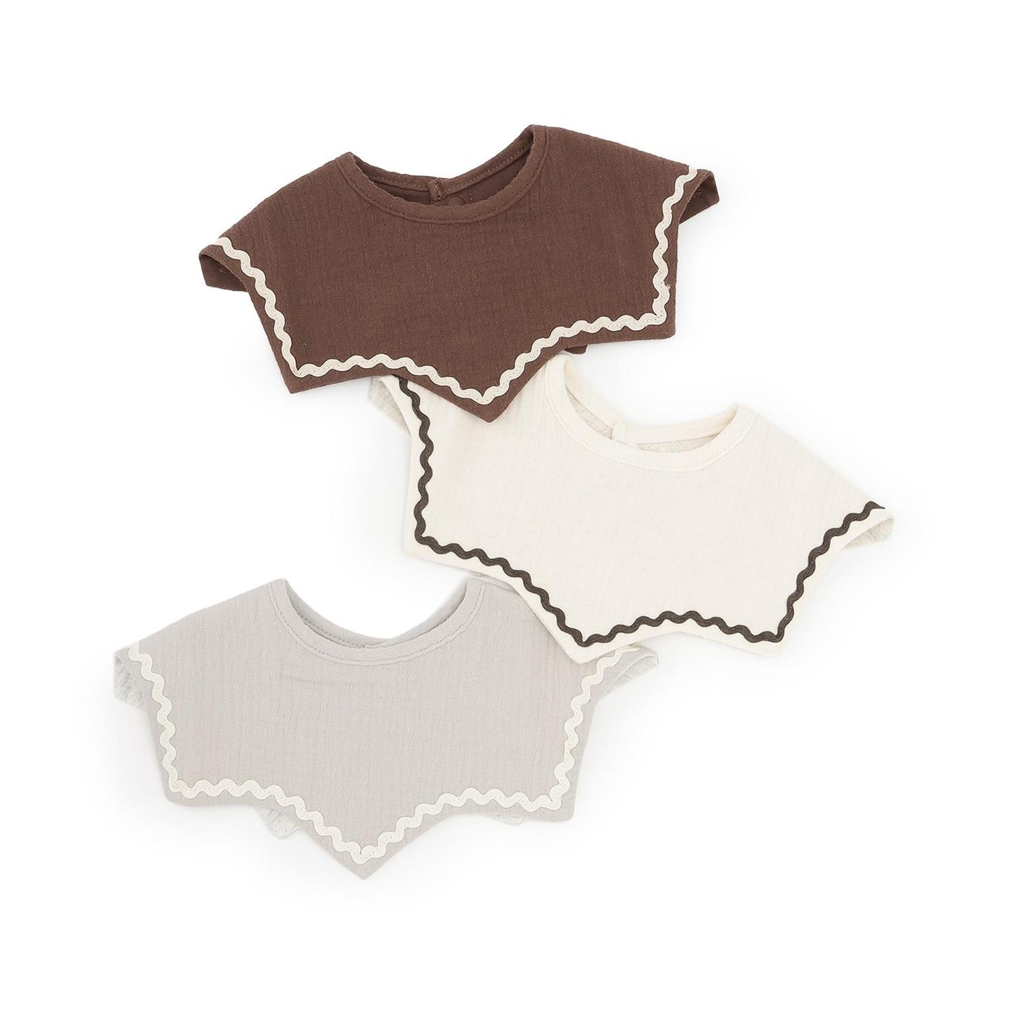 【防水】帶條紋星星圍兜