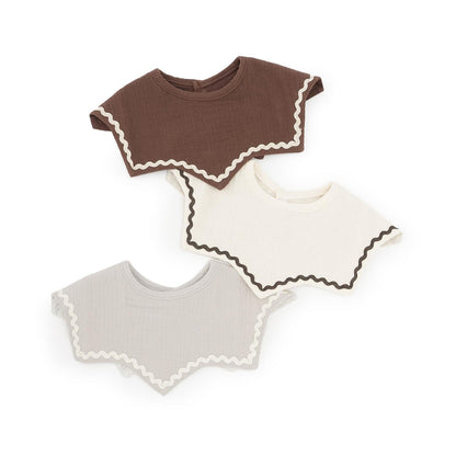 【防水】帶條紋星星圍兜