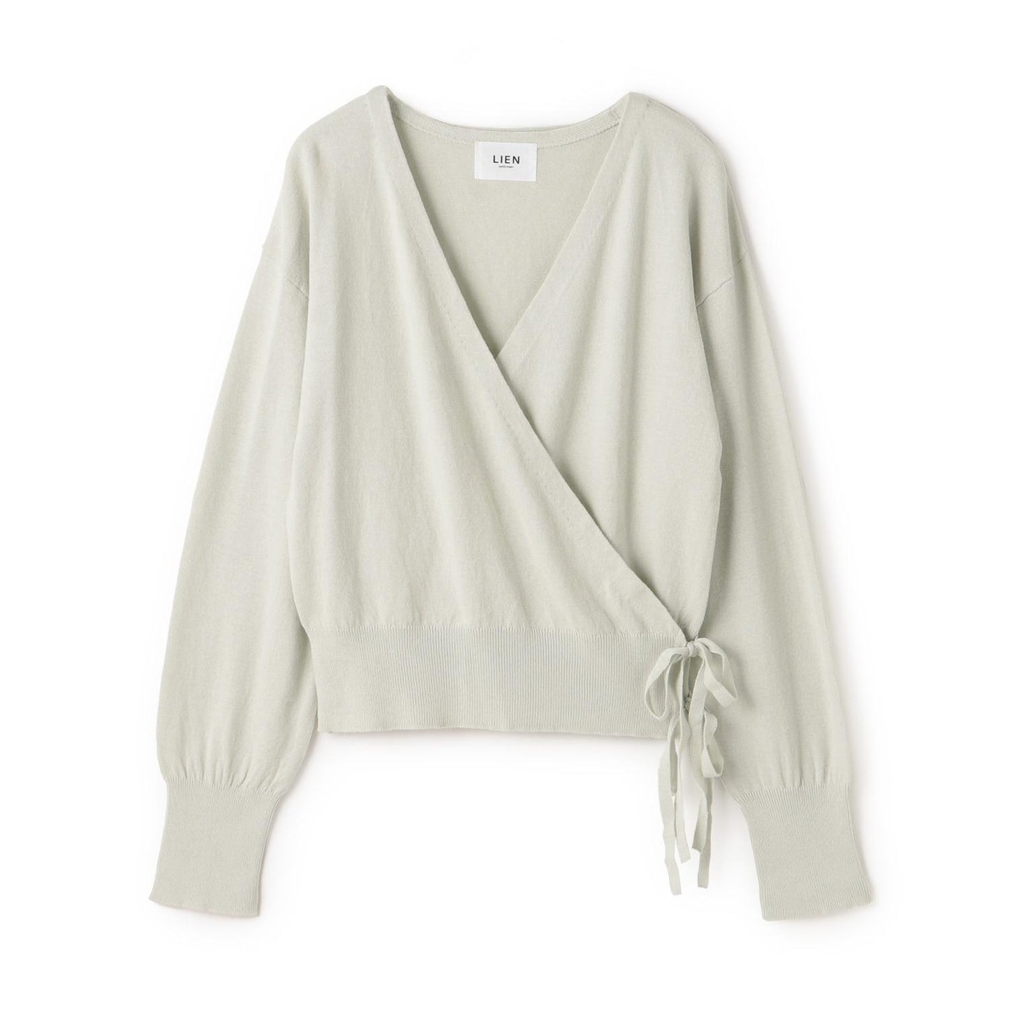 【芭蕾/連結】針織裹身上衣