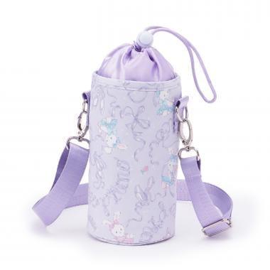 芭蕾兔芭蕾圖案帶肩帶寵物瓶保溫套