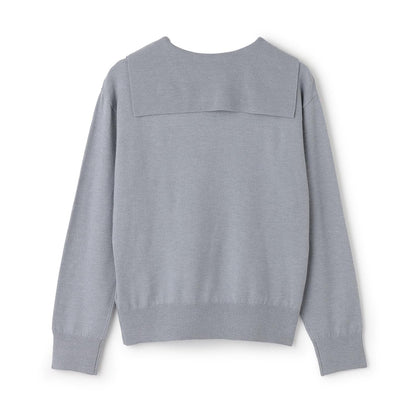 蝴蝶結領針織衫