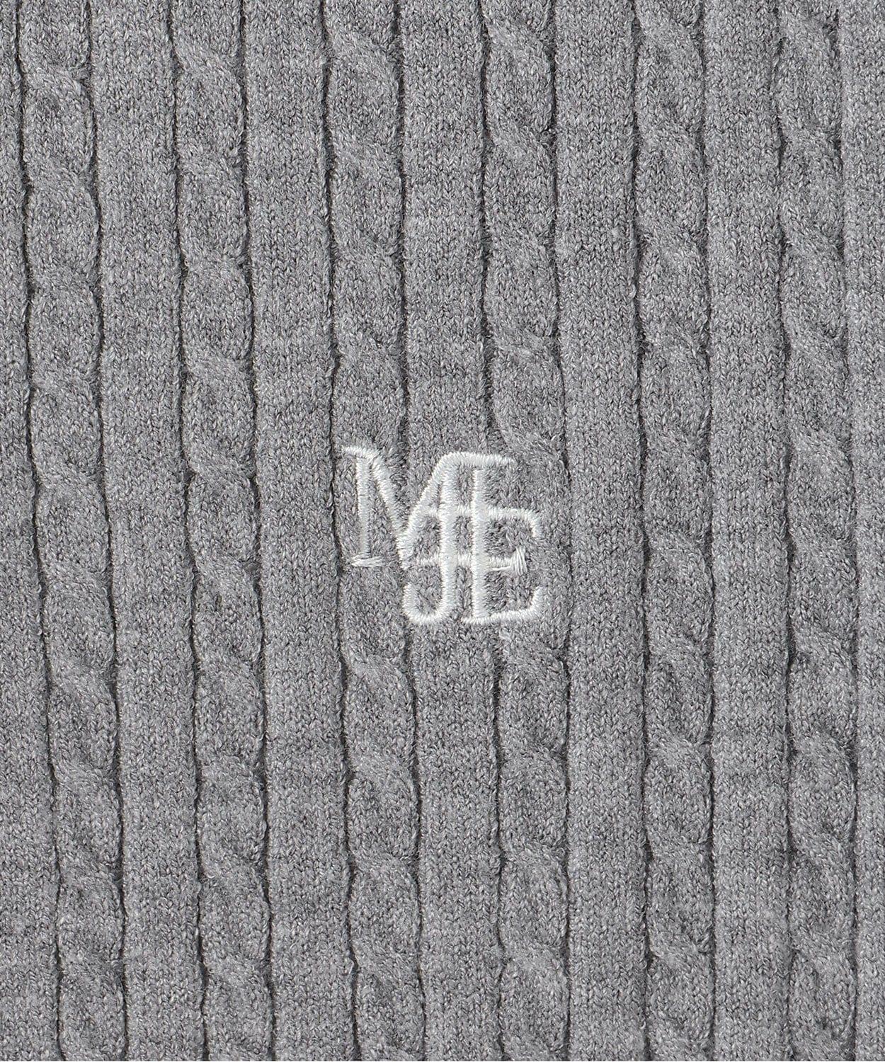 愛心紐扣麻花針織開衫【韓國時尚】