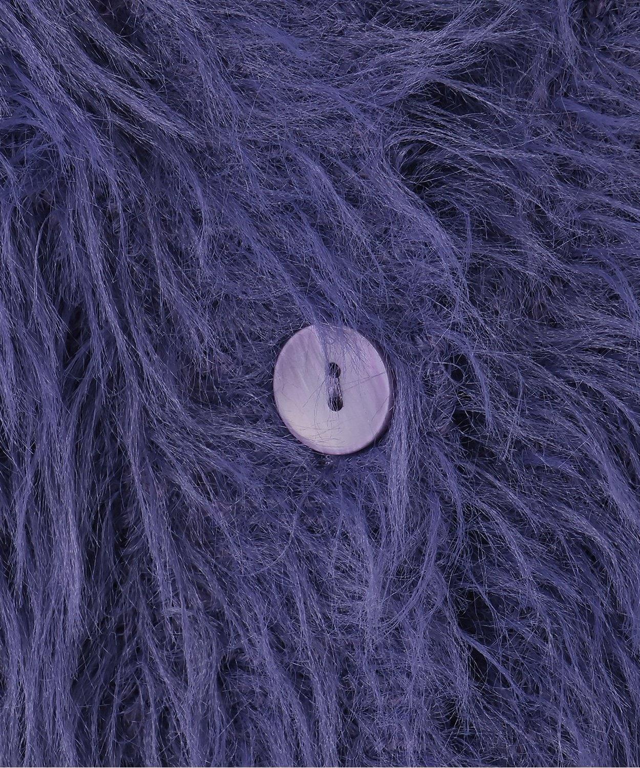 毛絨短款開衫【韓國時尚】