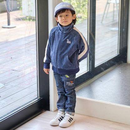 恐龍圖案運動夾克