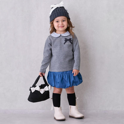 多蝴蝶結手提包