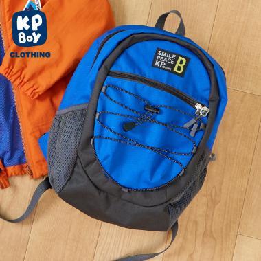 前置彈力繩雙肩包