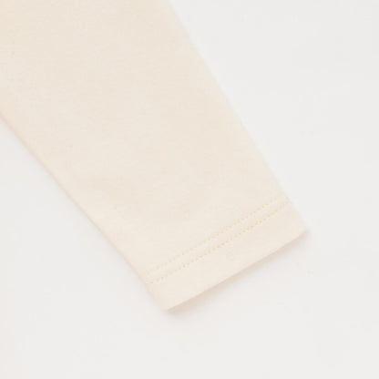 【有機】野草莓長袖女式上衣【日本製造】