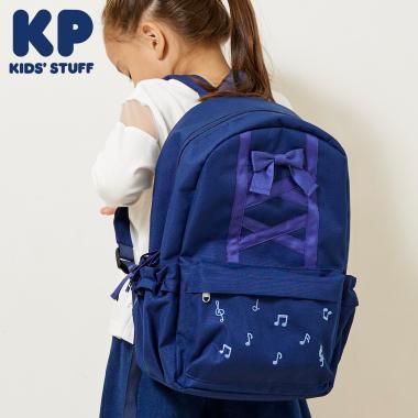 mimi醬蝴蝶結蕾絲繫帶雙肩包