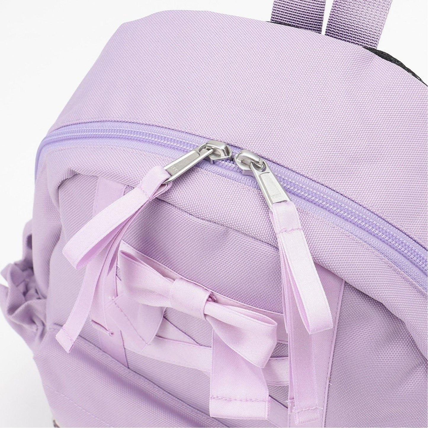 mimi醬蝴蝶結蕾絲繫帶雙肩包