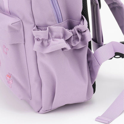 mimi醬蝴蝶結蕾絲繫帶雙肩包