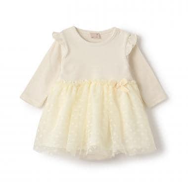 網紗拼接連體衣