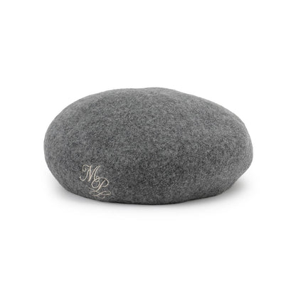 單點logo刺繡巴斯克貝雷帽