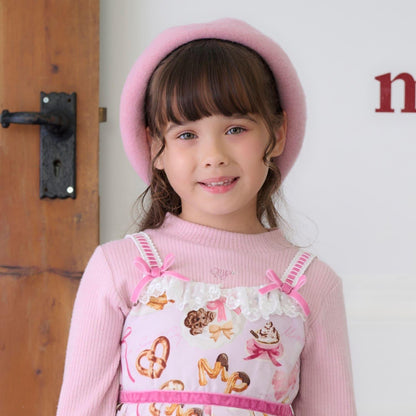 單點logo刺繡巴斯克貝雷帽