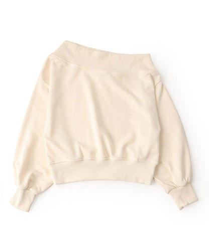 單肩印花衛衣【韓國時尚】