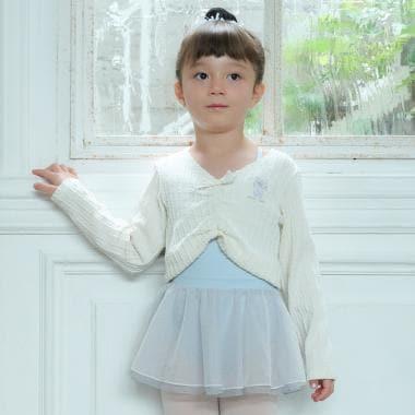 芭蕾風提花上衣