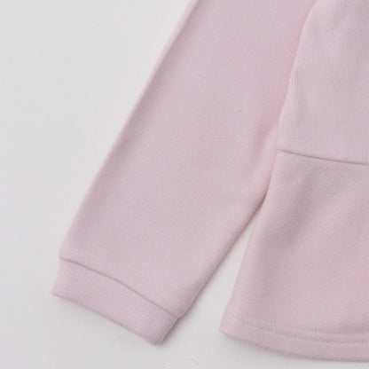 【芭蕾】荷葉邊拉鍊上衣長褲套裝