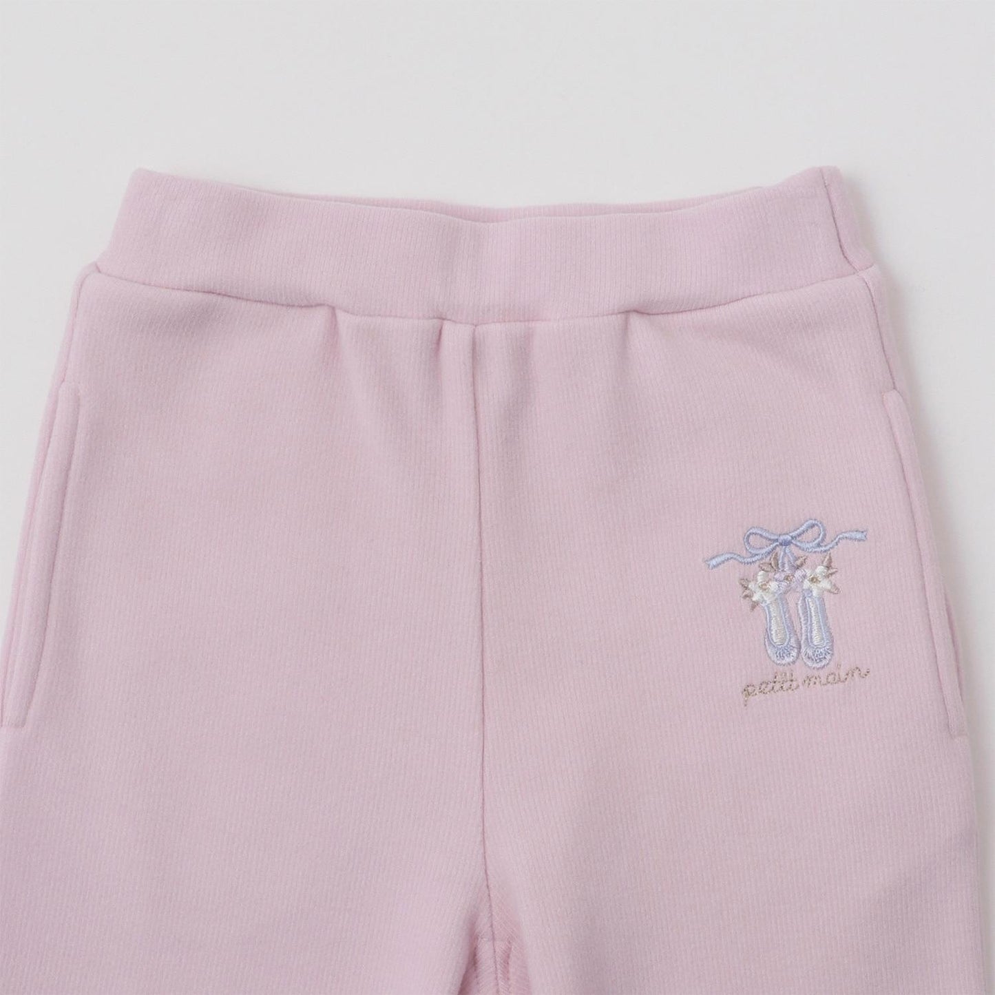 【芭蕾】荷葉邊拉鍊上衣長褲套裝