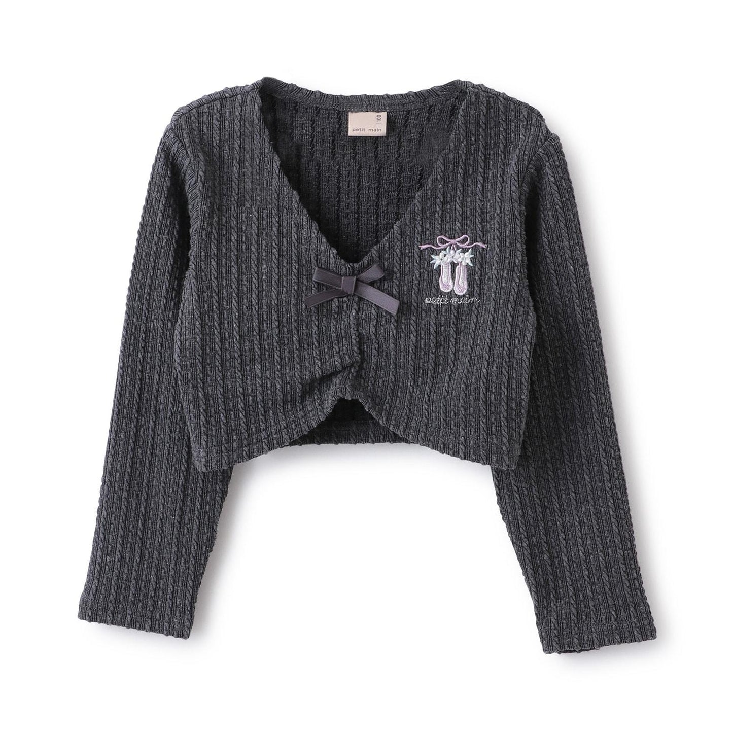 芭蕾風提花上衣