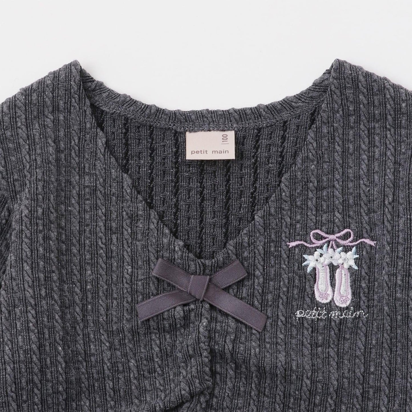 芭蕾風提花上衣