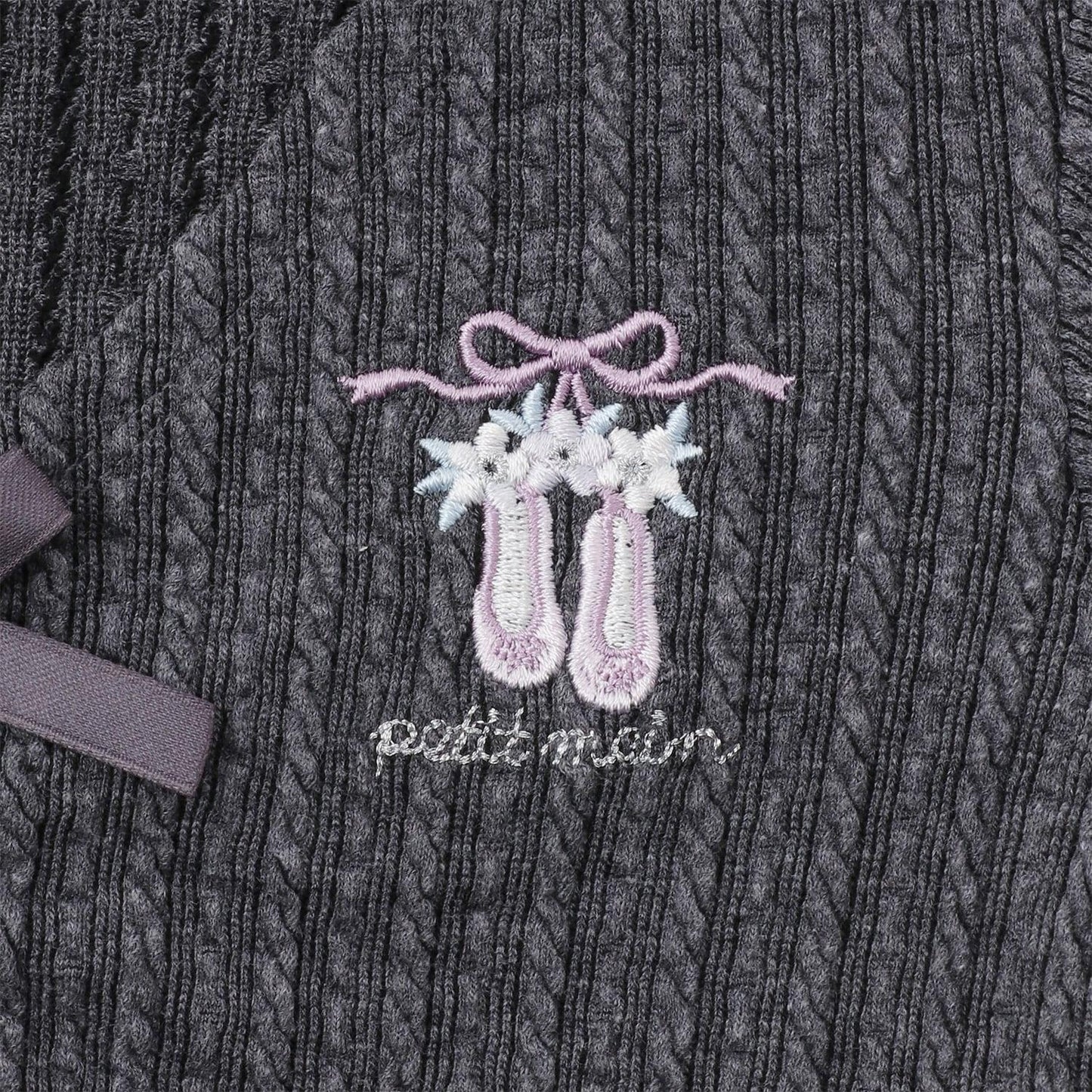 芭蕾風提花上衣