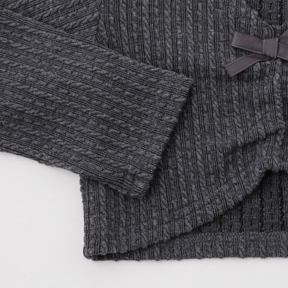 芭蕾風提花上衣