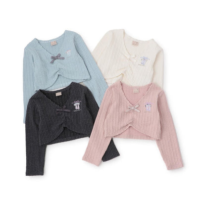 芭蕾風提花上衣