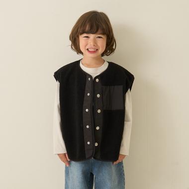 【組合自由系列】羊羔絨馬甲