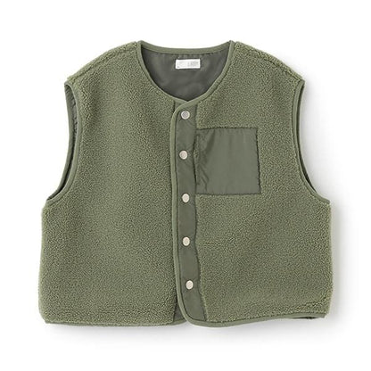 【組合自由系列】羊羔絨馬甲