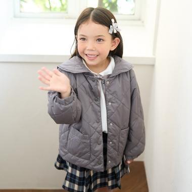 可拆卸水手領夾棉外套