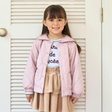 可拆卸水手領夾棉外套