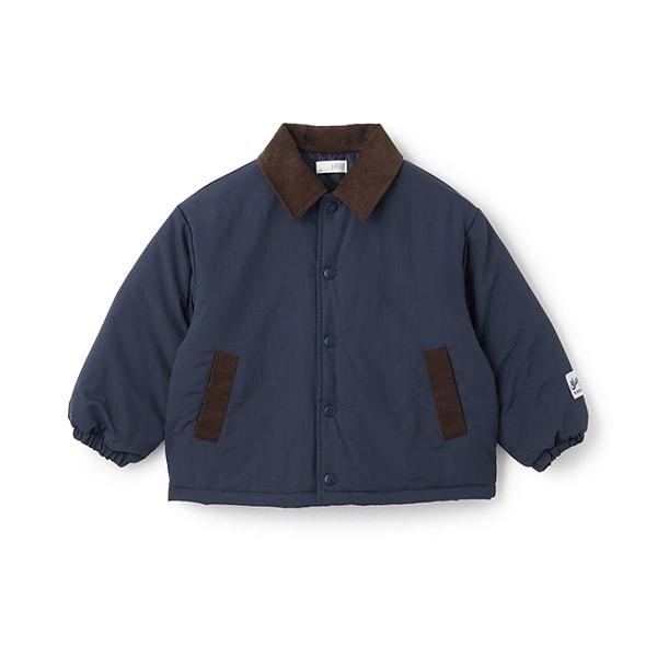 【組合自由系列】燈芯絨翻領泡泡袖夾克