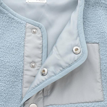 【組合自由系列】羊羔絨馬甲