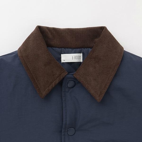 【組合自由系列】燈芯絨翻領泡泡袖夾克