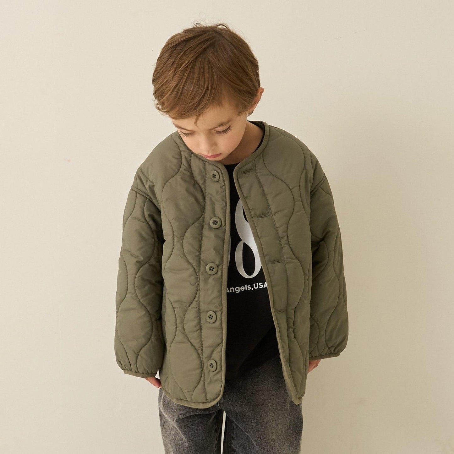 【組合自由系列】絎縫夾克