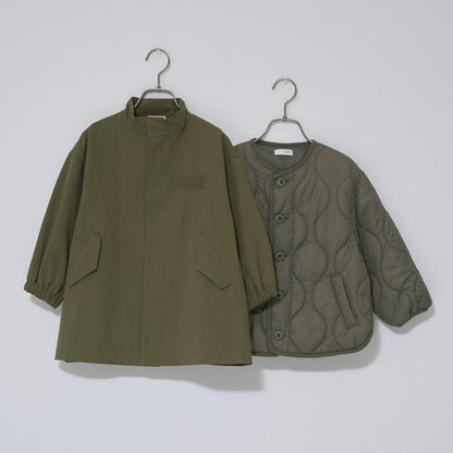 【組合自由系列】中長款派克大衣