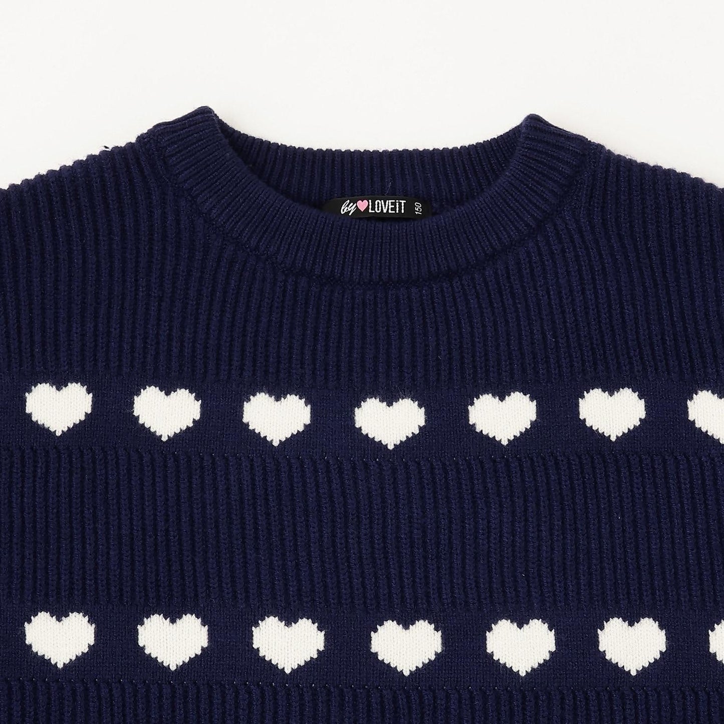 愛心邊飾針織衫