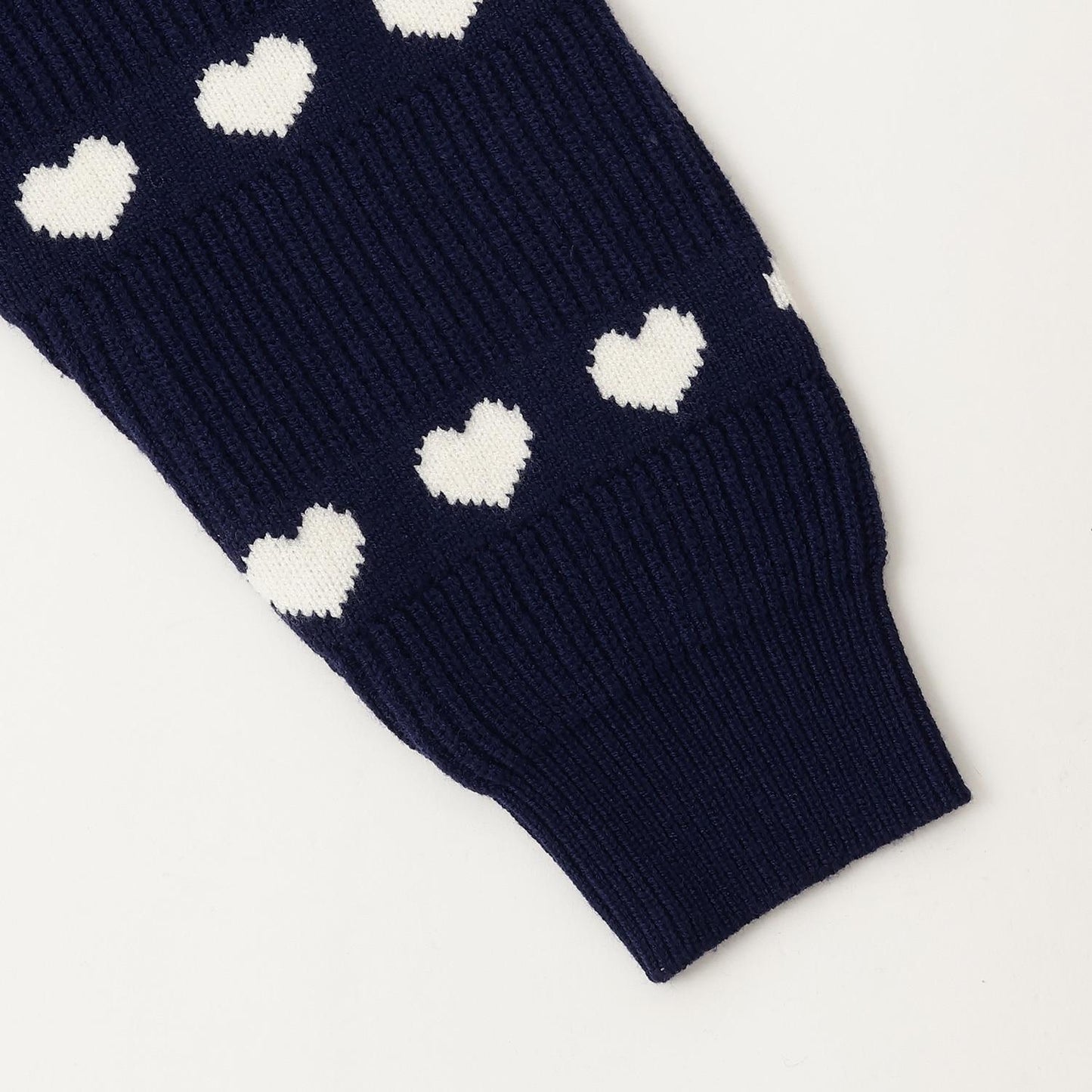 愛心邊飾針織衫