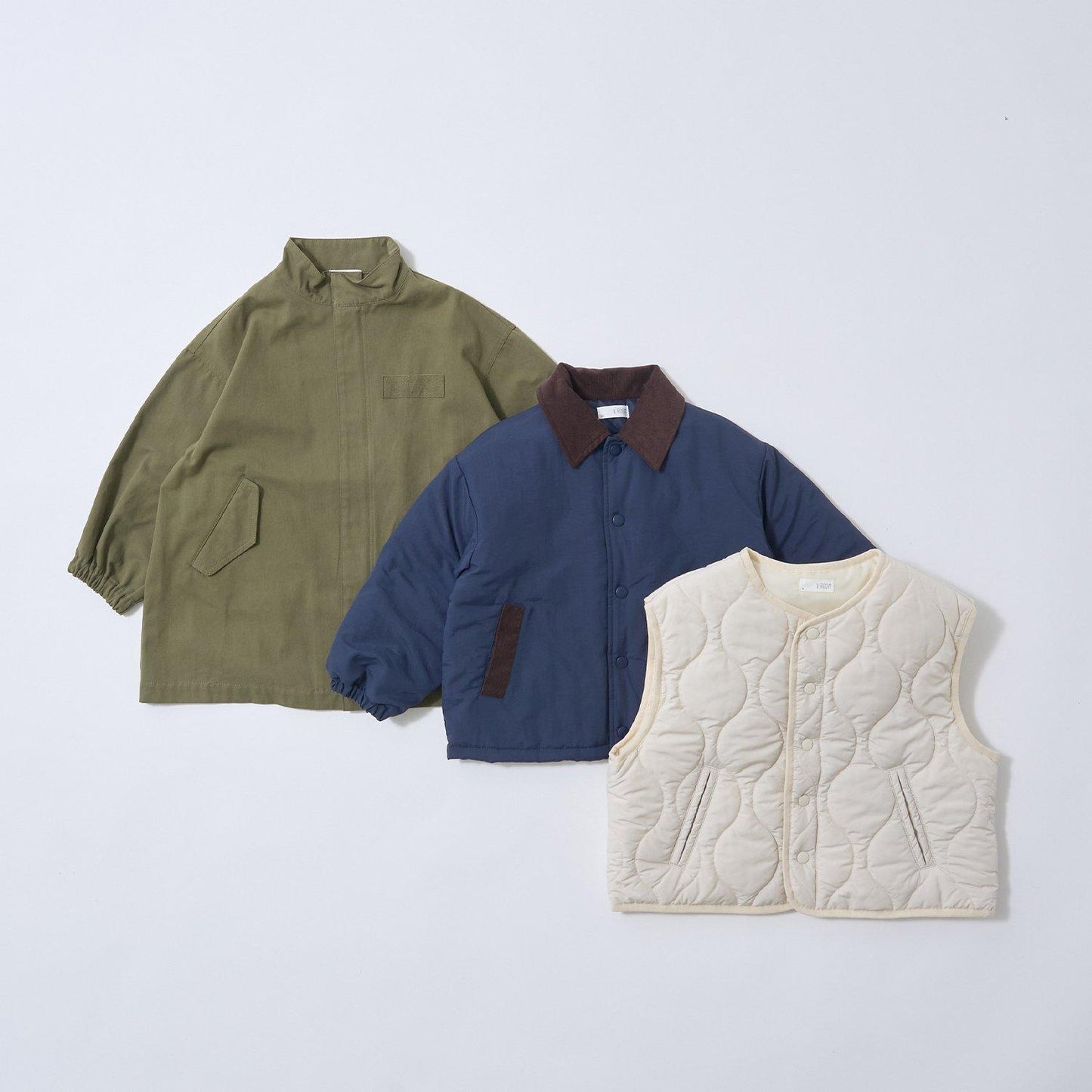 【組合自由系列】燈芯絨翻領泡泡袖夾克