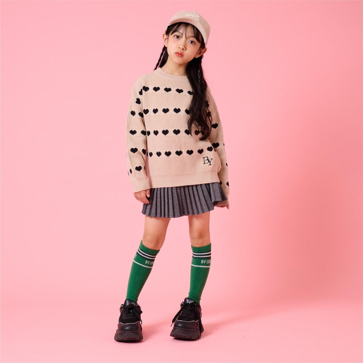 愛心邊飾針織衫