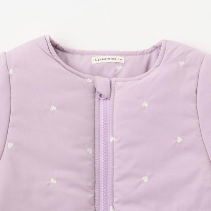 拼色全刺繡無領夾克