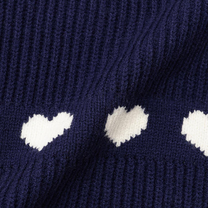 愛心邊飾針織衫