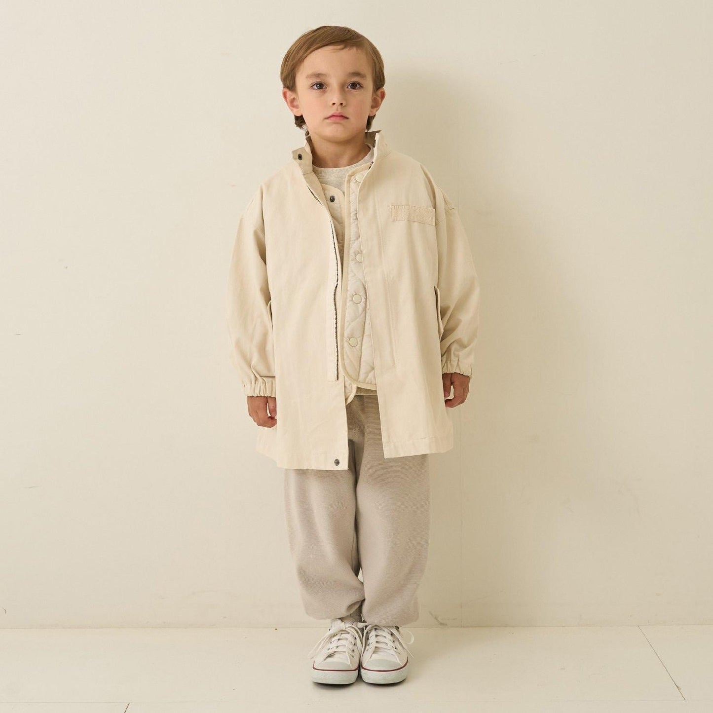 【組合自由系列】中長款派克大衣