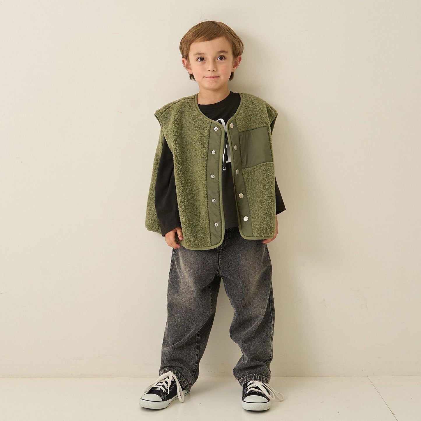 【組合自由系列】羊羔絨馬甲