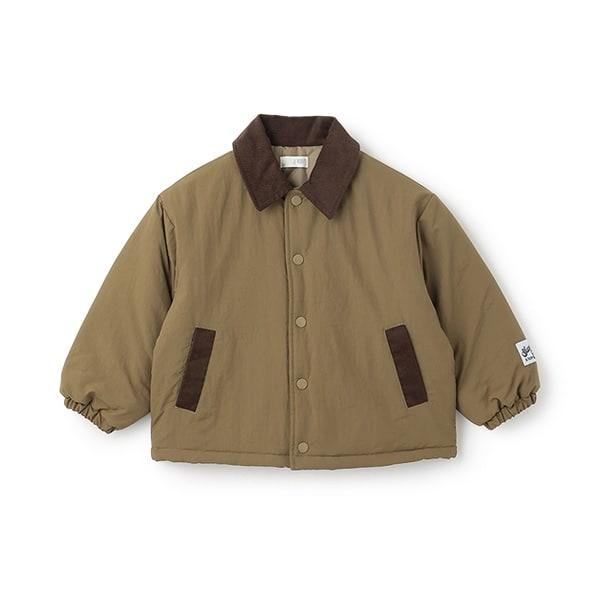 【組合自由系列】燈芯絨翻領泡泡袖夾克