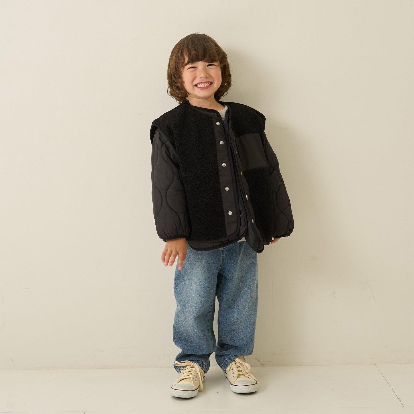 【組合自由系列】羊羔絨馬甲