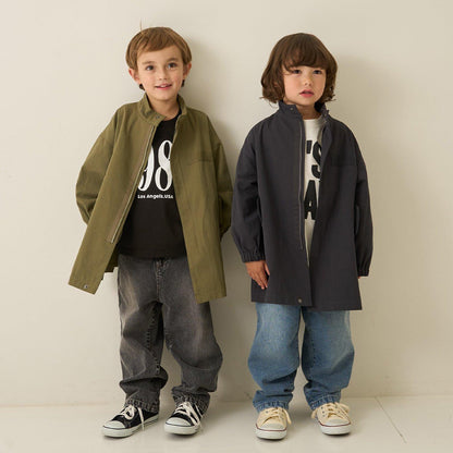 【組合自由系列】中長款派克大衣